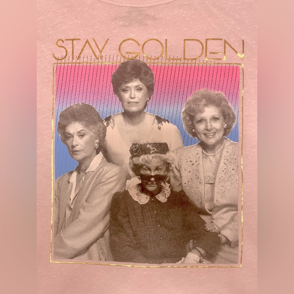 Golden Girl’s Tee T-Shirt XL (runs small) NWOT